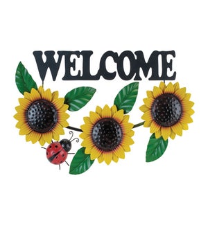 Welcome/Sunflower Sign