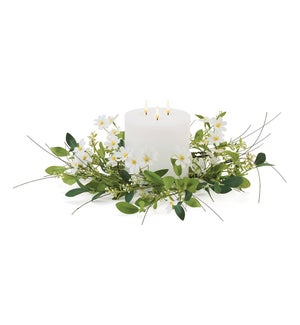 Mini Floral Candle Ring