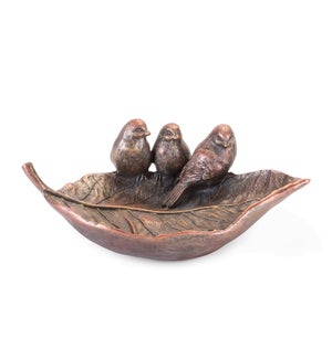 Birds on Leaf