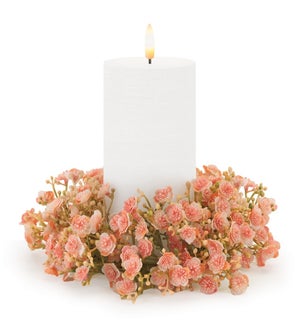 Mini Floral Candle Ring