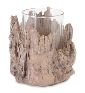 Driftwood Votive Holder