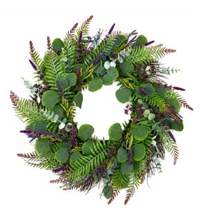Mixed Foliage Wreath