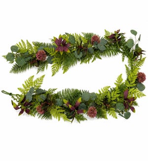 Mixed Foliage Garland