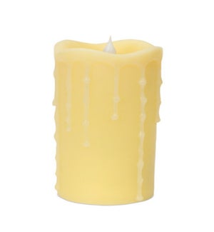 Simplux LED Dripping Candle with 4 and 8 Hour Timer