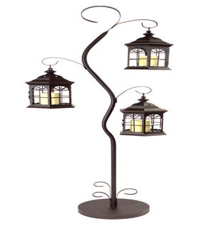Lantern Tree with 3 Lanterns
