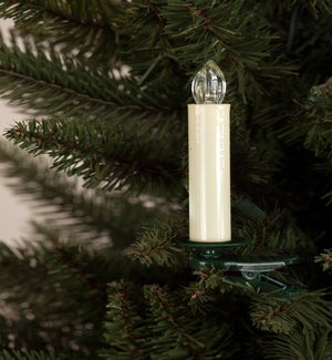 LED Tree Taper Candle with 6 Hr Timer (Set of 12)