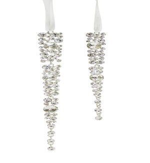 Jewel Icicle Ornaments (Set of 2)