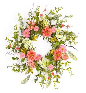 Cosmos/Berry Wreath