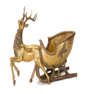 Deer with Sleigh