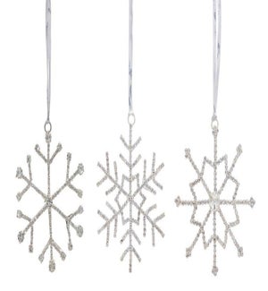 Jewel Snowflake (3 Asst)