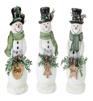 Snowman (3 Asst)
