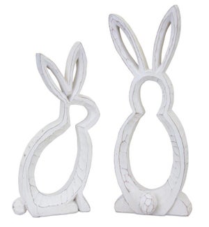 Bunny Outline (Set of 2)