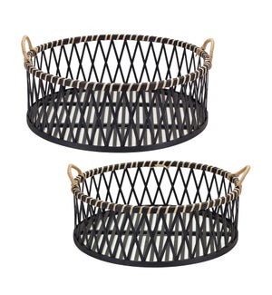 Round Tray (Set of 2)