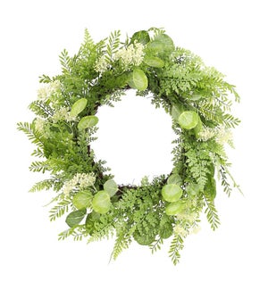 Mixed Foliage Wreath