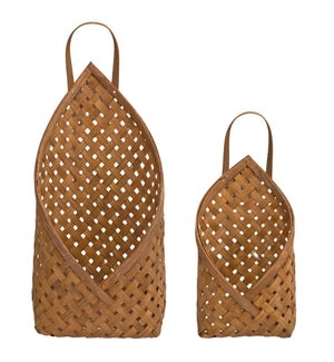 Basket Wall Pocket (Set of 2)