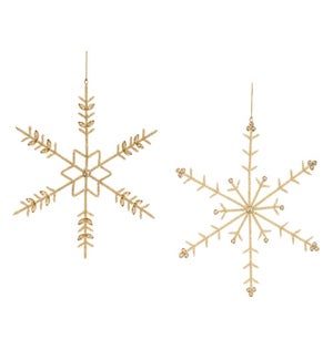Snowflake Ornament (2 Asst)