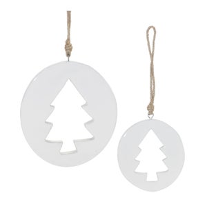 Tree Cut-Out Ornament (Set of 2)