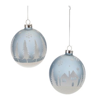 Ball Ornament (2 Asst)