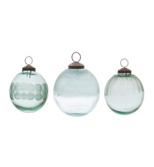 Ball Ornament (3 Asst)