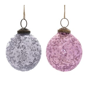Ball Ornament (2 Asst)