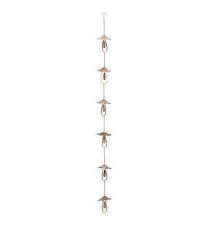 Mushroom Rain Chain