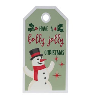Holly Jolly Christmas Tag