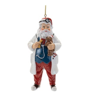 Doctor Santa Ornament