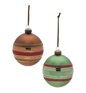 Ball Ornament (2 Asst)