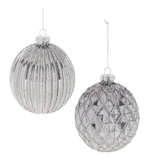 Ball Ornament (2 Asst)