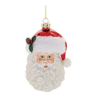 Santa Face Ornament