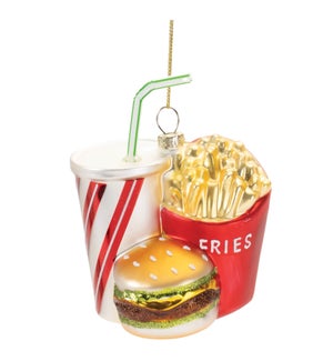 Burger/Fries/Drink Ornament