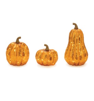 LED Pumpkin (Set of 3)