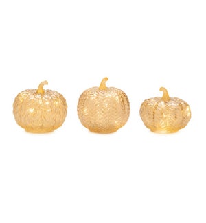 LED Pumpkin (Set of 3)
