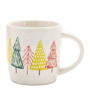 Mug with Tree Pattern