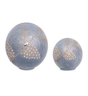 LED Globe with Cone (Set of 2)