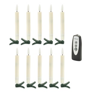 Candle Clip with Remote (Set of 10)