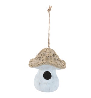 Mushroom Birdhouse