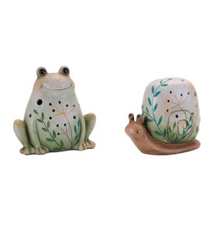 Frog and Snail (2 Asst)