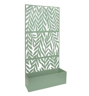 Planter with Garden Screen