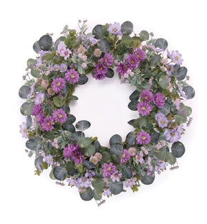 Mixed Floral Wreath