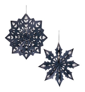 Snowflake Ornament (2 Asst)