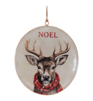 Disc Ornament with Deer