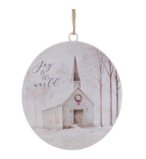 Church Disc Ornament