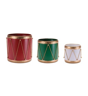 Drum Container (Set of 3)