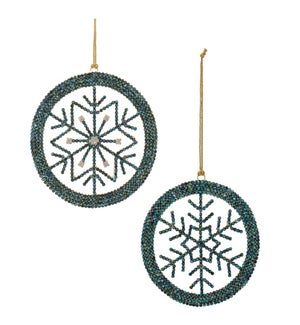 Snowflake Ornament (2 Asst)