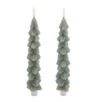 FIA Wick Tree Taper Candle (Set of 2)