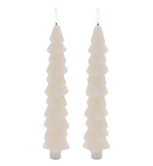 FIA Wick Tree Taper Candle (Set of 2)
