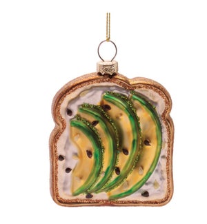 Avocado Toast Ornament