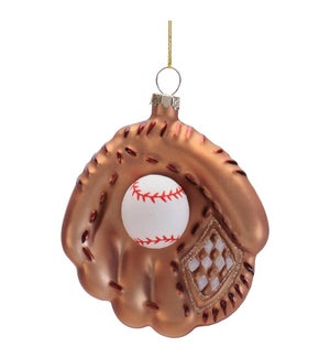 Baseball and Glove Ornament