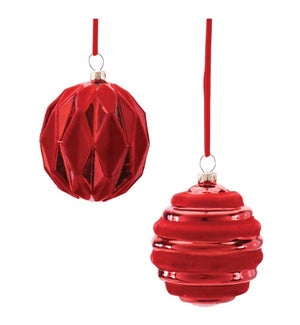 Ball Ornament (2 Asst)